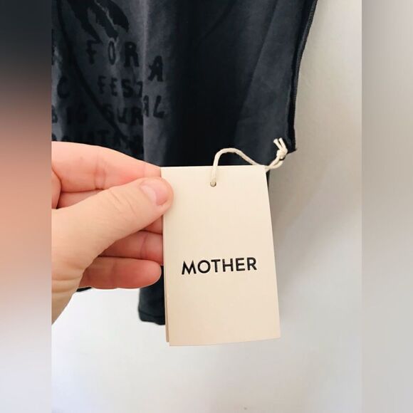Free people | mother | California distressed sleeveless t-shirt - Picture 2 of 6